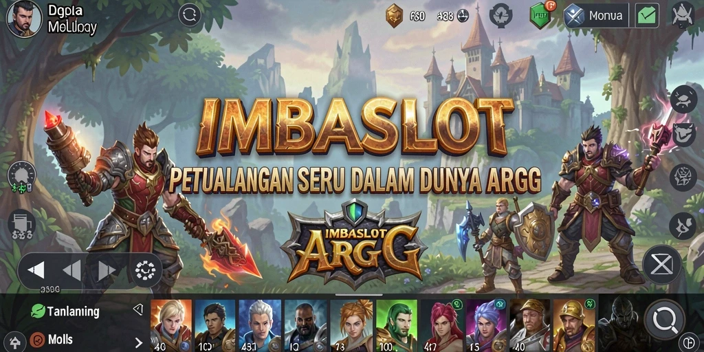 Tampilan seru gameplay ARPG dalam IMBASLOT yang mendebarkan.