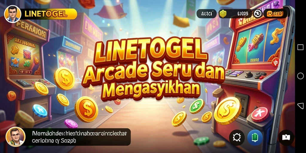 Tampilan menarik dari gameplay seru LINETOGEL.