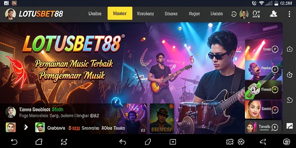 Tampilan gameplay LOTUSBET88 yang menarik dan interaktif.